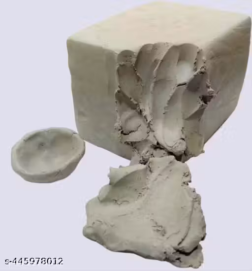 Ready to clay sadhu Use Natural Eco Friendly Filtered Terracotta Clay Molding Clay Saddhu clay 800 gM chikni mitti) Eco friendly filtered Terracota clay modelling