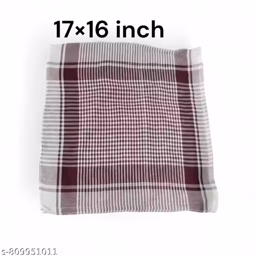 Premium Cotton Checkered Kitchen Towel & Napkin - Multi-Purpose Hand Towel PACK OF 8