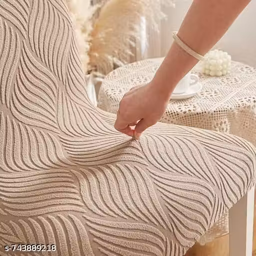 STRETCHABLE DINING CHAIR COVER 6 Pcs SET/ LOWEST PRICE GUARANTEE