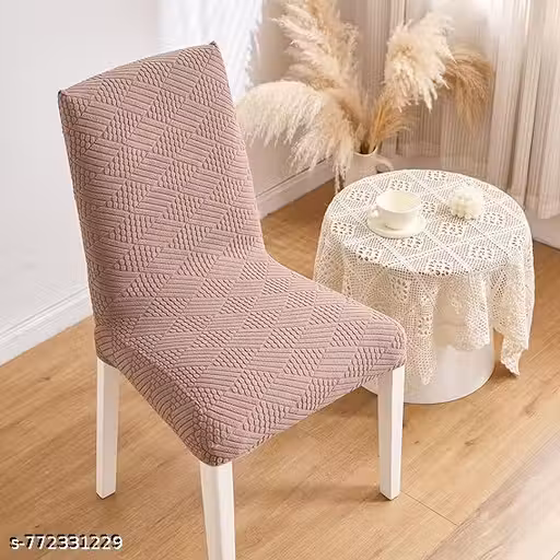 STRETCHABLE DINING CHAIR COVER 6 Pcs SET/ LOWEST PRICE GUARANTEE