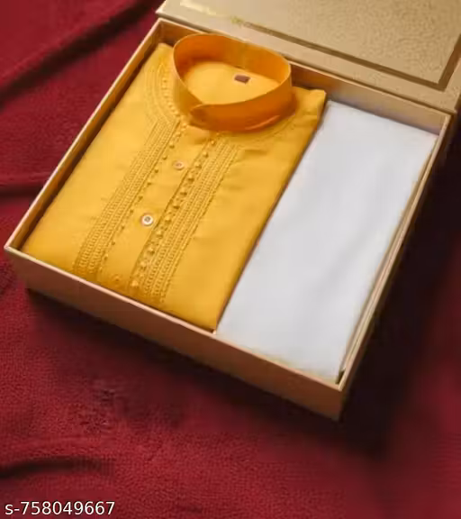 Best kurta set yellow