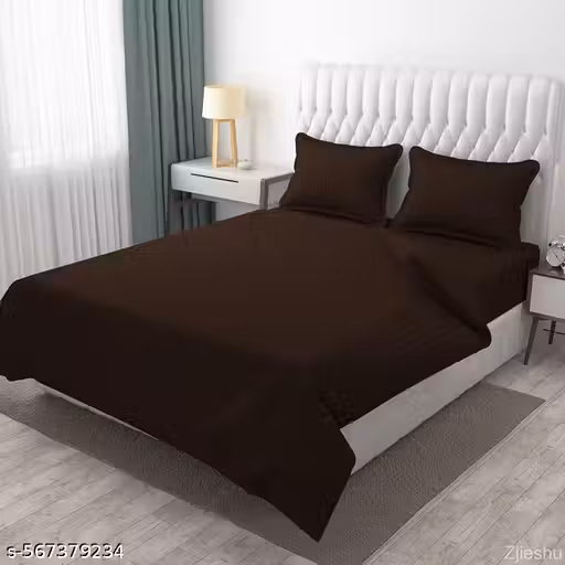 Plain stripes bedsheet