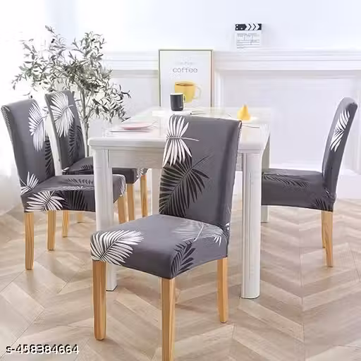 STRETCHABLE DINING CHAIR COVER 6 Pcs SET/ LOWEST PRICE GUARANTEE