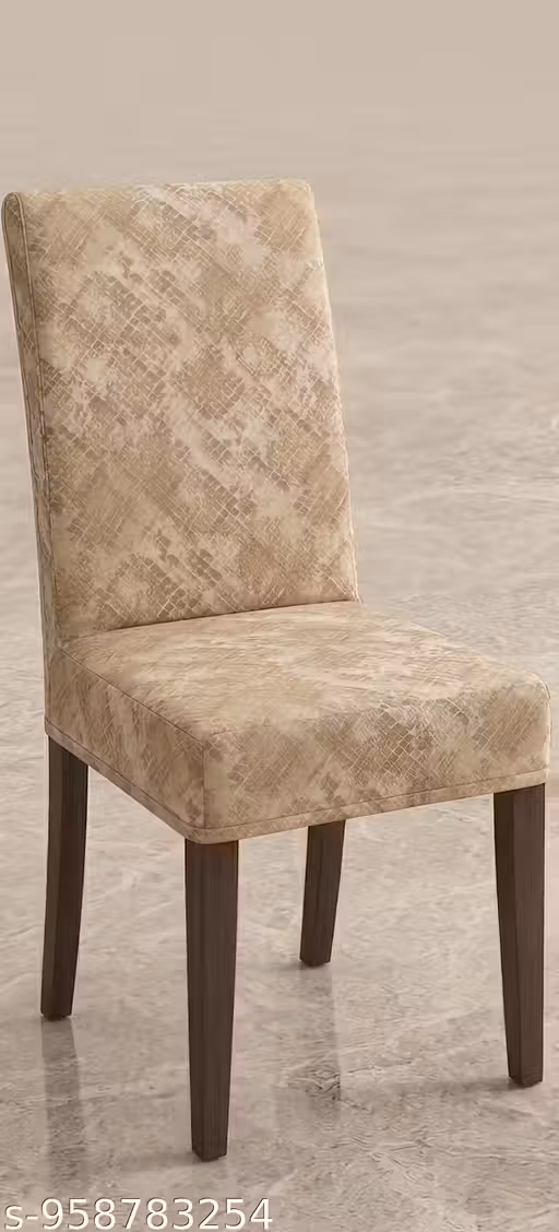 STRETCHABLE / /DINING CHAIR COVER 6 Pcs SET/ LOWEST PRICE GUARANTEE