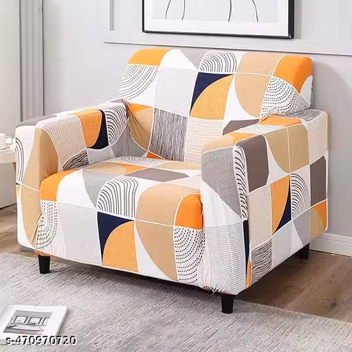STRETCHABLE/SINGLE SEATER SOFA COVER / LOWEST PRICE GUARANTEE