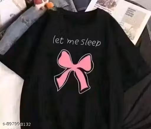 Women oversize printed tshirts