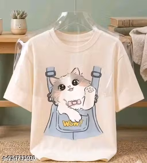Women Printed loosefit tshirts casual wear