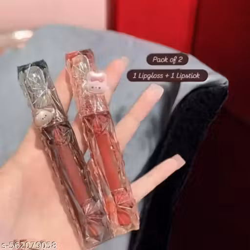 Colored Lip Gloss + Lipstick for Women | Hydrating & High Shine | Lightweight
