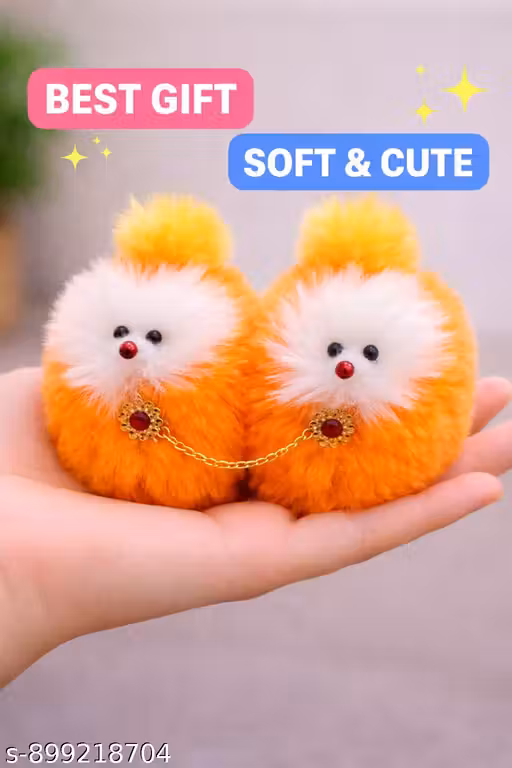 Cute Couple Dog Soft Toy | Mini Puppy Fur Doll Set | cute dog gift item Romantic Gift for Girlfriend/Boyfriend | Valentine Love Gift