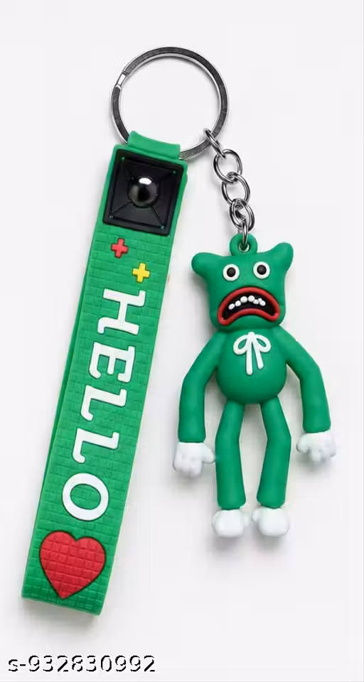 “Cute Korean Teddy Keychain for Girls | Bag Charm | Stylish Key Ring”