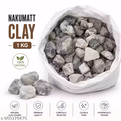 Premium Nakumatt Clay Stones (1 KG) – Natural Mineral Clay Chunks