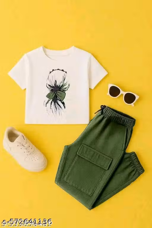 Fashionista gorgeous Women/Girl's Pure Cotton Lycra Blend Embroidered Top and Bottom Set/Night Suit/Loungewear | Co Ord Set Women Printed Set for Women & Girls