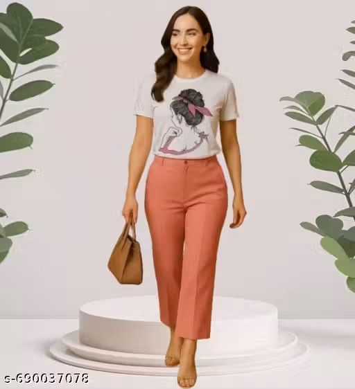 TRENDY COTTON BLENDED PRINTED SET OF SHIRTS AND TROUSERS FEELS SPECIAL BY WEARING ON EVERY OCCASION