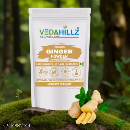 Vedahillz Ginger Powder, Sonth Powder, Adrak Powder for Weight Loss Drink