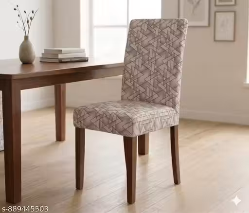 STRETCHABLE DINING CHAIR COVER 6 Pcs SET/ LOWEST PRICE GUARANTEE