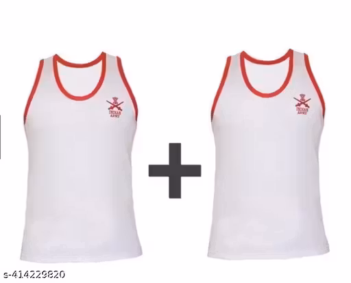 Army sando vests pack of 2