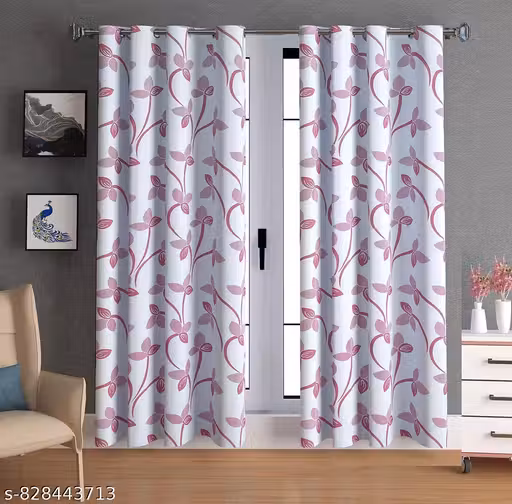 trending prl curtain for door,long door,and window with beautiful color looks and design
