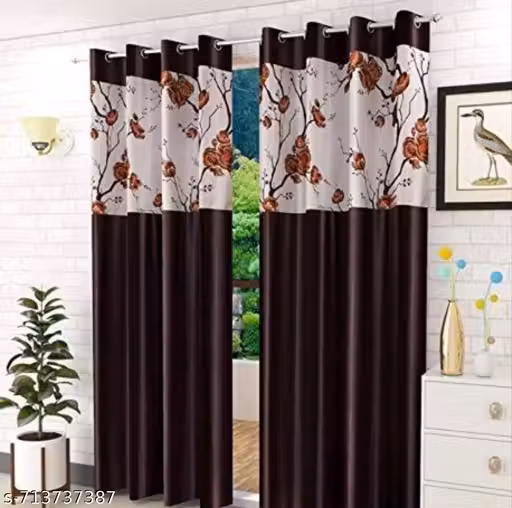 trending long door 'door 'window curtains (pack of 2)