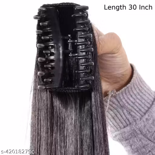 30 Inch Weave Hair Extension For Women And Girls (Brown)