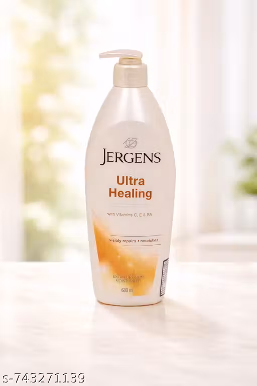 Jergens Ultra Healing Extra Dry Skin Moisturizer 600ml, Body & Hand Lotion