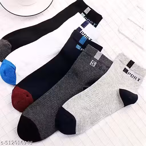 Pack of 5 Everyday Comfort Cotton Ankle Socks | Soft Breathable Low Cut Socks for Sports, Gym & Casual Wear for Men & Women