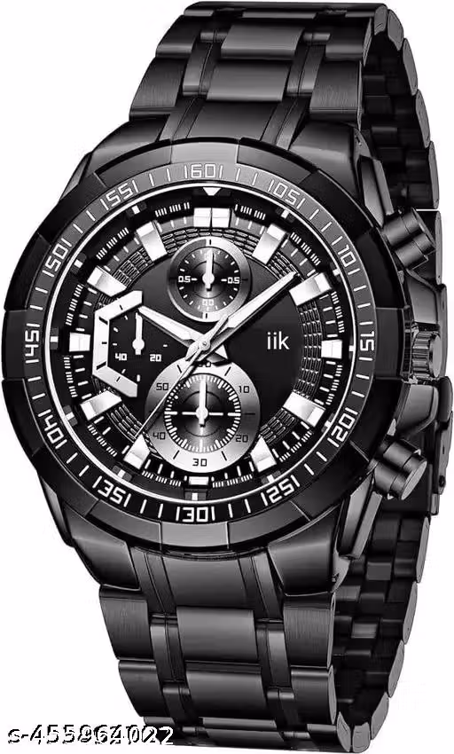 Awesome prices zed black Men’s Super Running Racing Steel Belt Sports Suit Quartz Watch