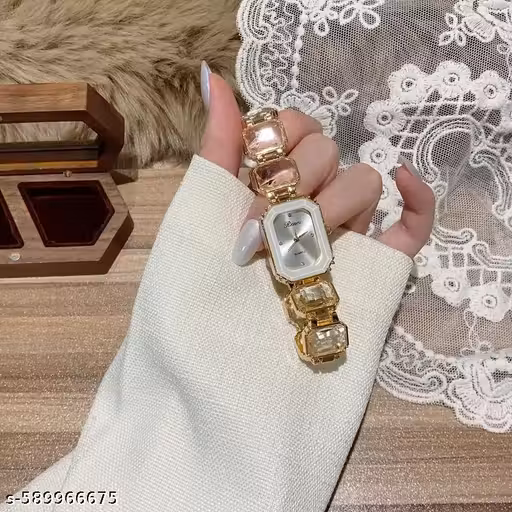 Fashion Gem Bracelet Watch Jewelry Watch Gem Bracelet Luxury Watch