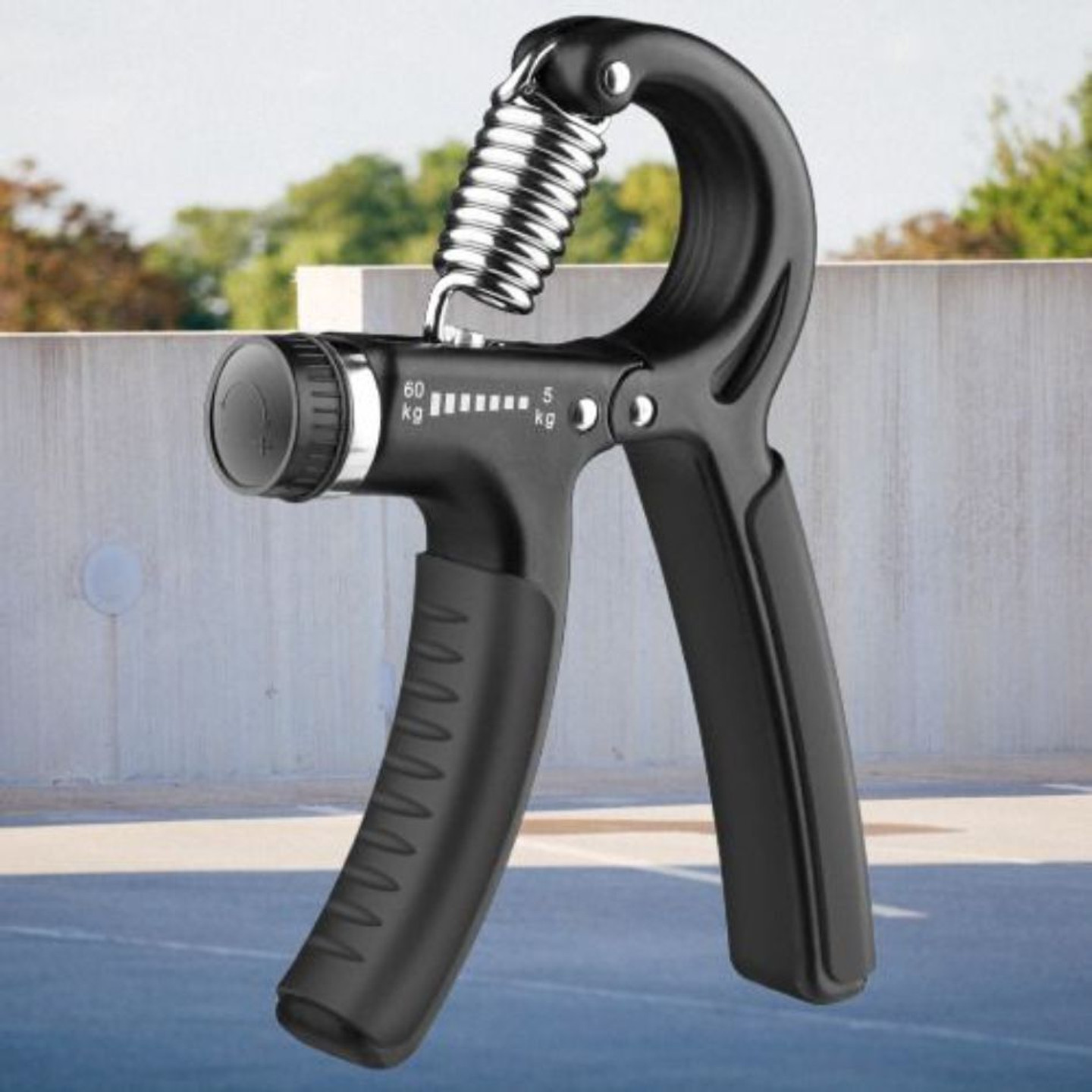 Avianna Adjustable Hand Gripper for Men Forearms Grip Strengthener 5-60 Kg-Z1 Hand Grip/Fitness Grip (Black)