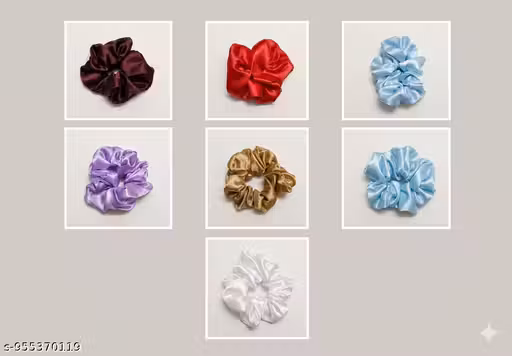 7 trendy multicolour scrunchies to make you attractive