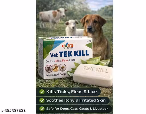 Vet tek kill soap Pack of 3 Soaps – Best for Regular Use