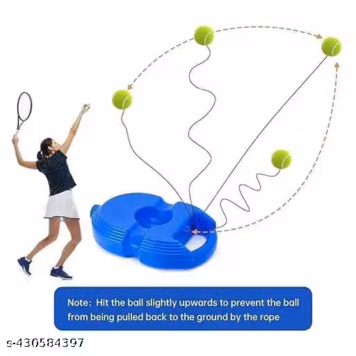 Sparrow Self Tennis Practice Ball with String, Tennis Trainer Rebound Ball for Boys & Girls, Convenient Solo Tennis Training Gear Set, Self-Practice Tennis Set (No Racket Included)