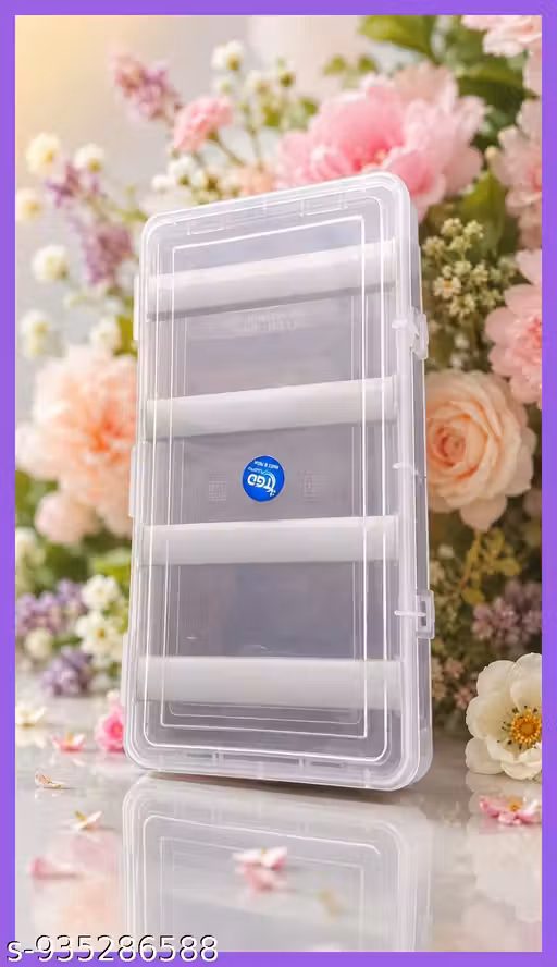 Allure Creation Bangle Box with 4 Road Bangle box all Size Bangle Box size all size bangle box plastic Bangle box storage box plastic dibba storage bangle box combo bangle box plastic chudi rakhne ka dibba big plastic bangle box bangle box organizer