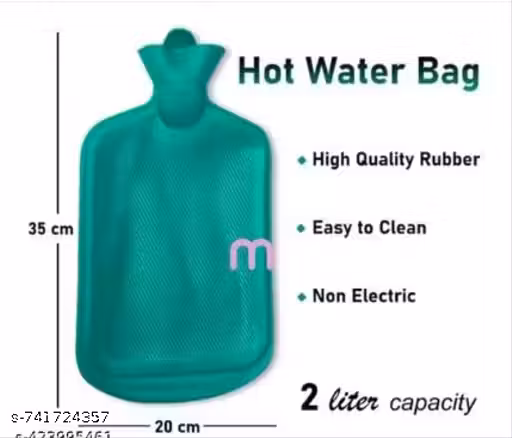 Hot Water Rubber bag for Pain Relief -Multicolor Heating Pad-Heat Pouch Hot Water Bag (PACK OF 1) कलर पर न जाए क्वालिटी पर जाएं सस्ता भी और अच्छा भी