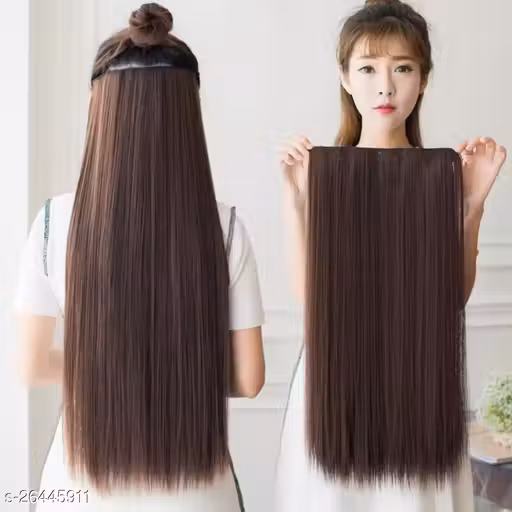 Attractive Women's Black Hair Extension