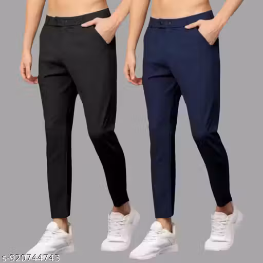 Trousers For Men | Stylish Slim Fit Fashionable Casual Pants combo