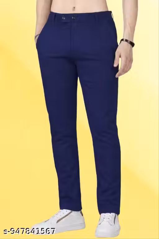 Men's Stylish Casual Trouser | Soft Fabric & Modern Fit