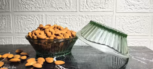 M.S. CHINA Katori Bowl Set, 400ml, Set of 2, Transparent SHERDGREEN