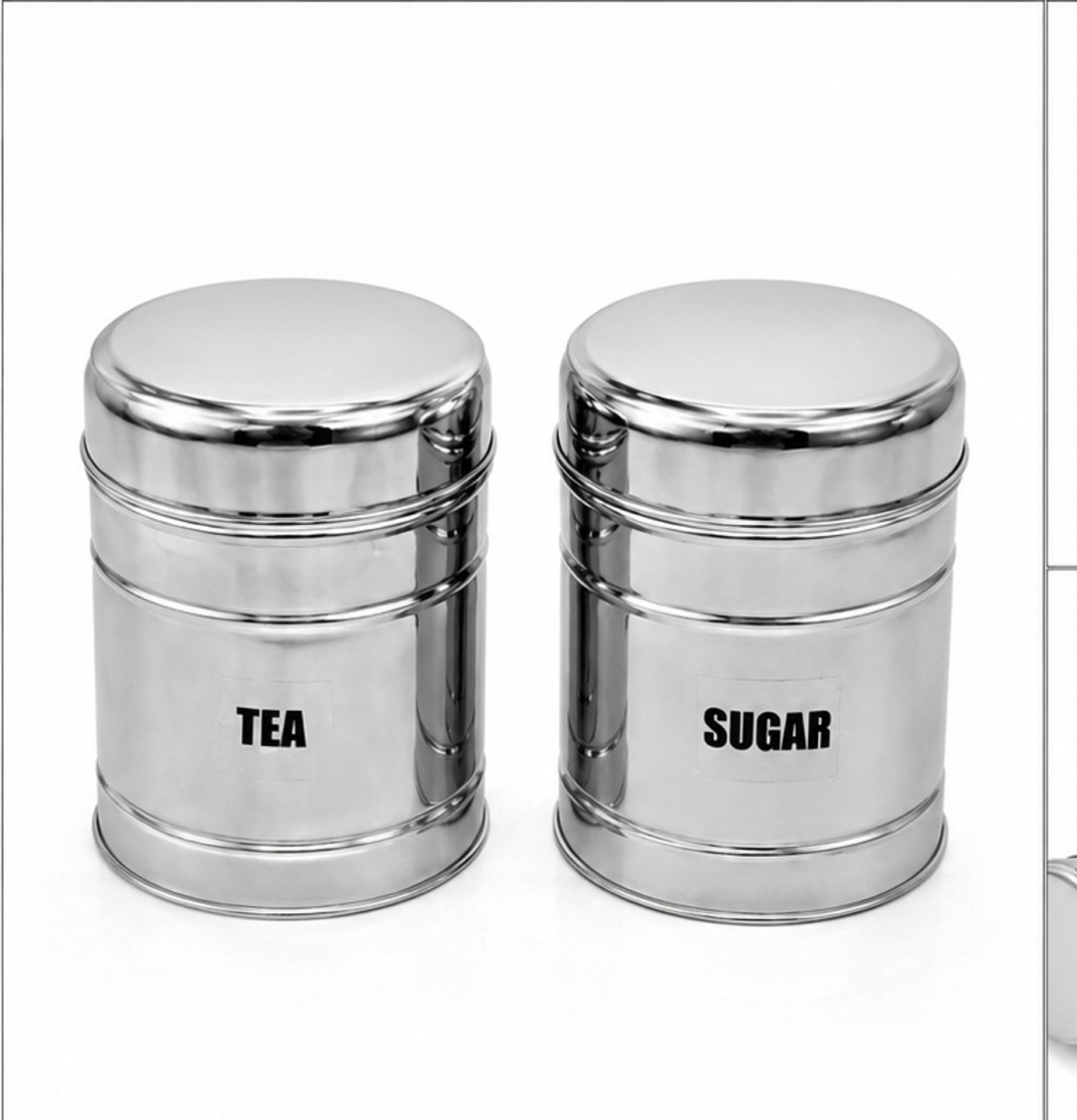 LIVOX Stainless Steel Grocery Container - 500 ml (Silver)