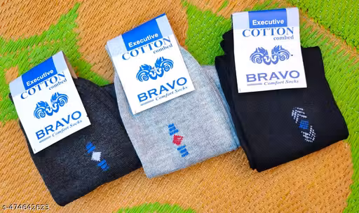 Men & Women Fine Socks Pack Of 3