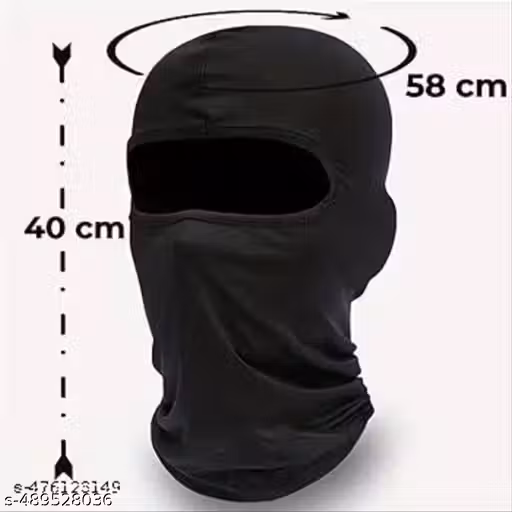 Gosulbra fashion hamlet face mask and face cover Balaclava mask bike mask and skin cover mask Black Helmet Mask - Comfortable and Stretchable Face Cover for Riding | Riding Mask | Stretchable Balaclava | Bike Accessories | Helmet Inner Mask | Dust proof F