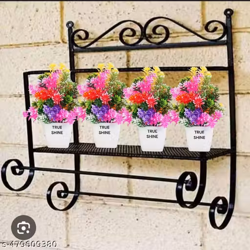 TRUE SHINE : artificial bonsai wild plants pack of - 4 size ( 15 cm )