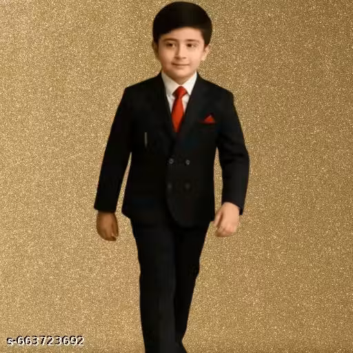 ARIES FESTIVE Kids Boys 5 Piece Coat Pant Suit Set | Party, Wedding & Festive Wear