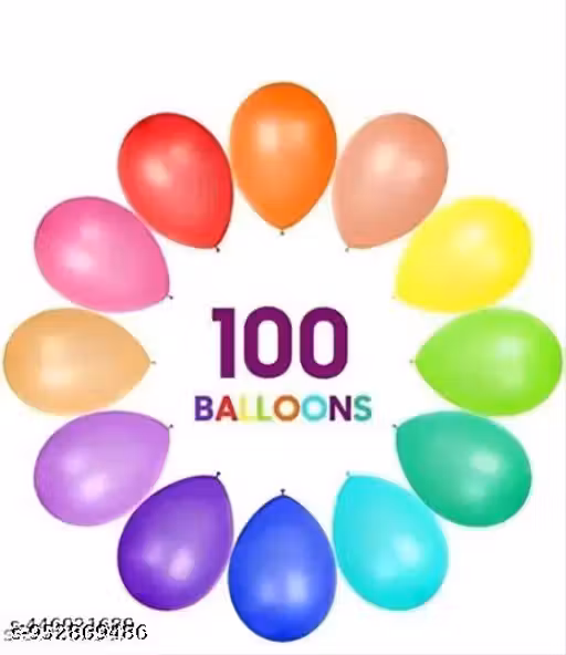Balloon Mix Colour 100 pcs