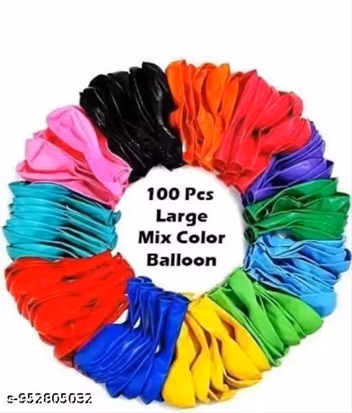 Balloon Mix Colour 100 pcs