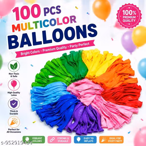 Balloon Mix Colour 100 pcs