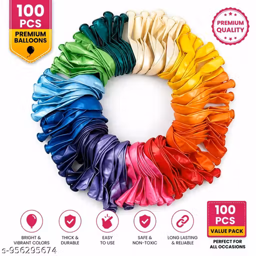 Mix Colour Balloon 100 pcs