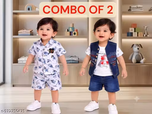 2-Piece Boys' Clothing Combo Set,
