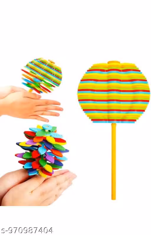 Candy Flower Spinner Toy for Kids, Stress Relief Toy - Colorful Twisting And Rotating Fidget Spinner, Durable, Fun Stress Buster Gift