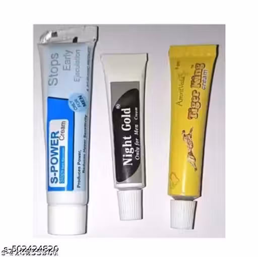 new pack of long time stayble sacs time cream pack of Three