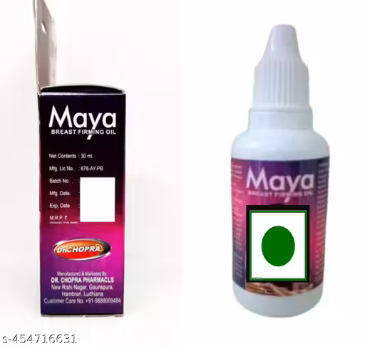 Maya massag Oiil for big size bust 100 percent natural